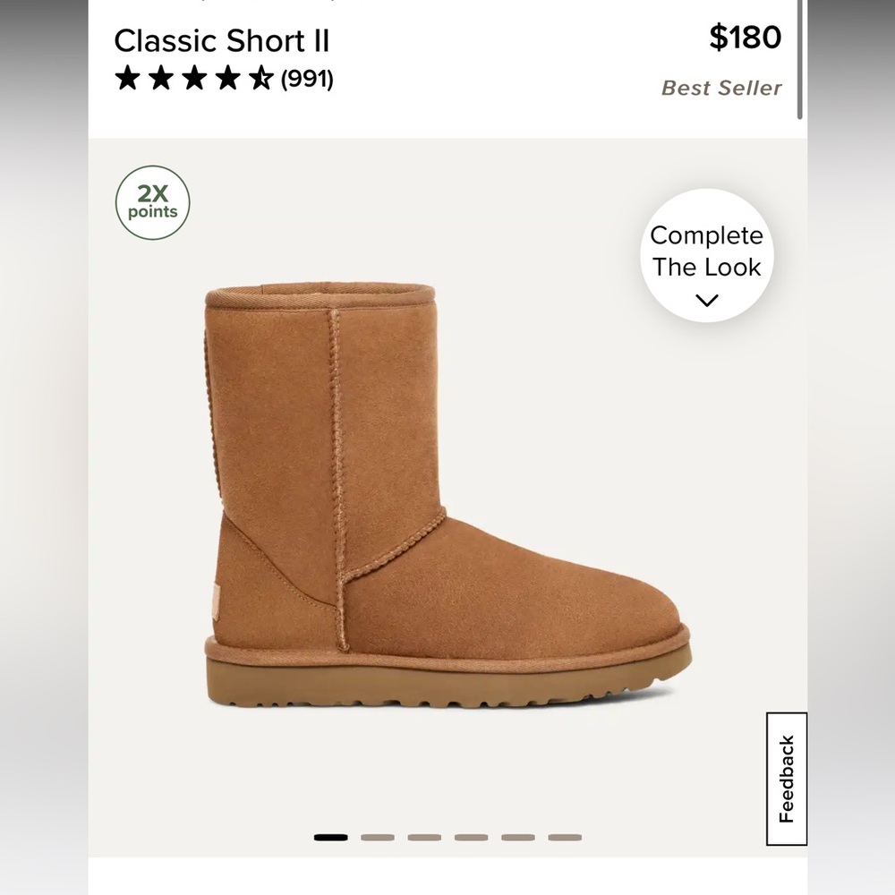 Classic Ugg Short boots size 8
